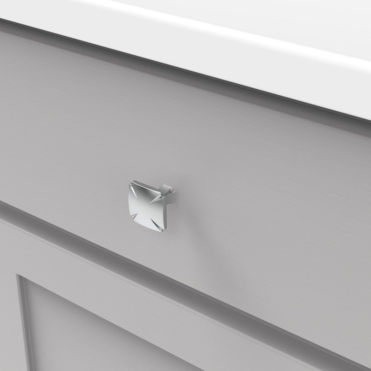 1-3/16 Inch Square Bridges Knob