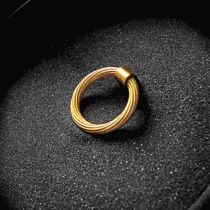 2-7/8 Inch x 2-3/4 Inch Bijou Sybil Ring Pull