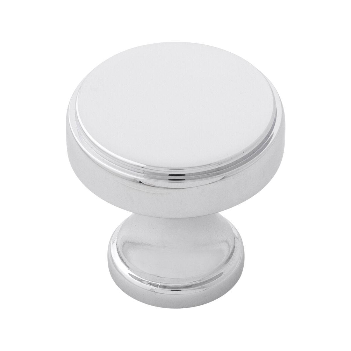 1-1/4 Inch Diameter Brownstone Round Knob