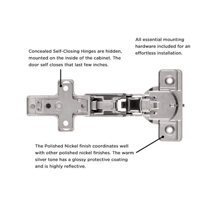 Concealed Self-Closing Hinges