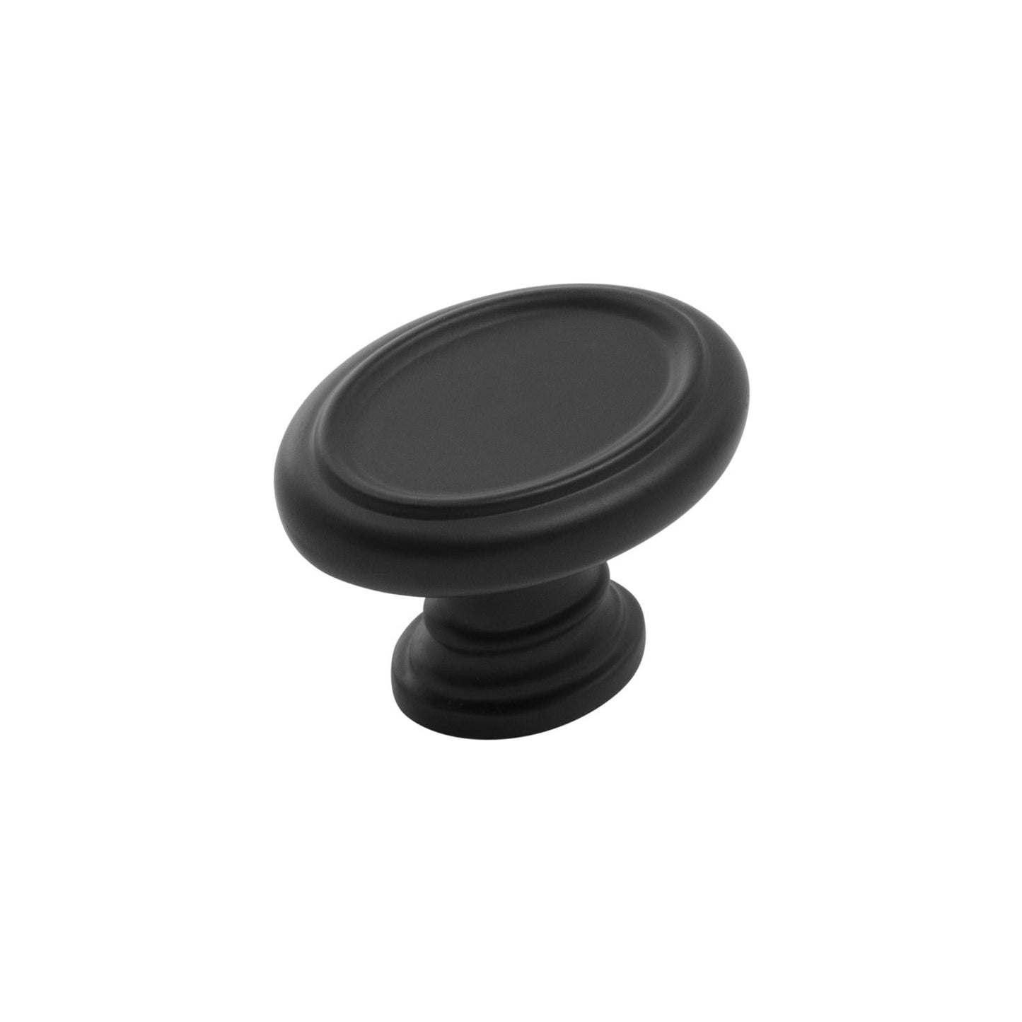 1-1/2 Inch x 1-1/8 Inch Oval Berkshire Oval Knob