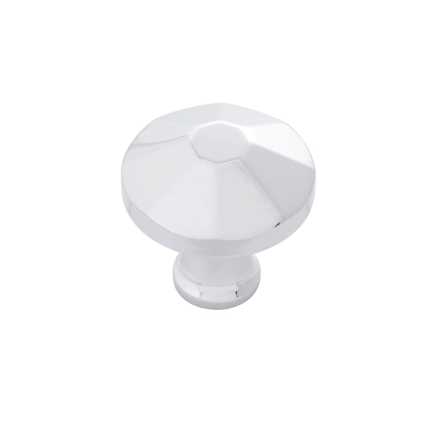 1-3/8 Inch Diameter Facette Round Knob