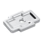 1-3/4 Inch x 1-1/4 Inch Coventry Knob Backplate