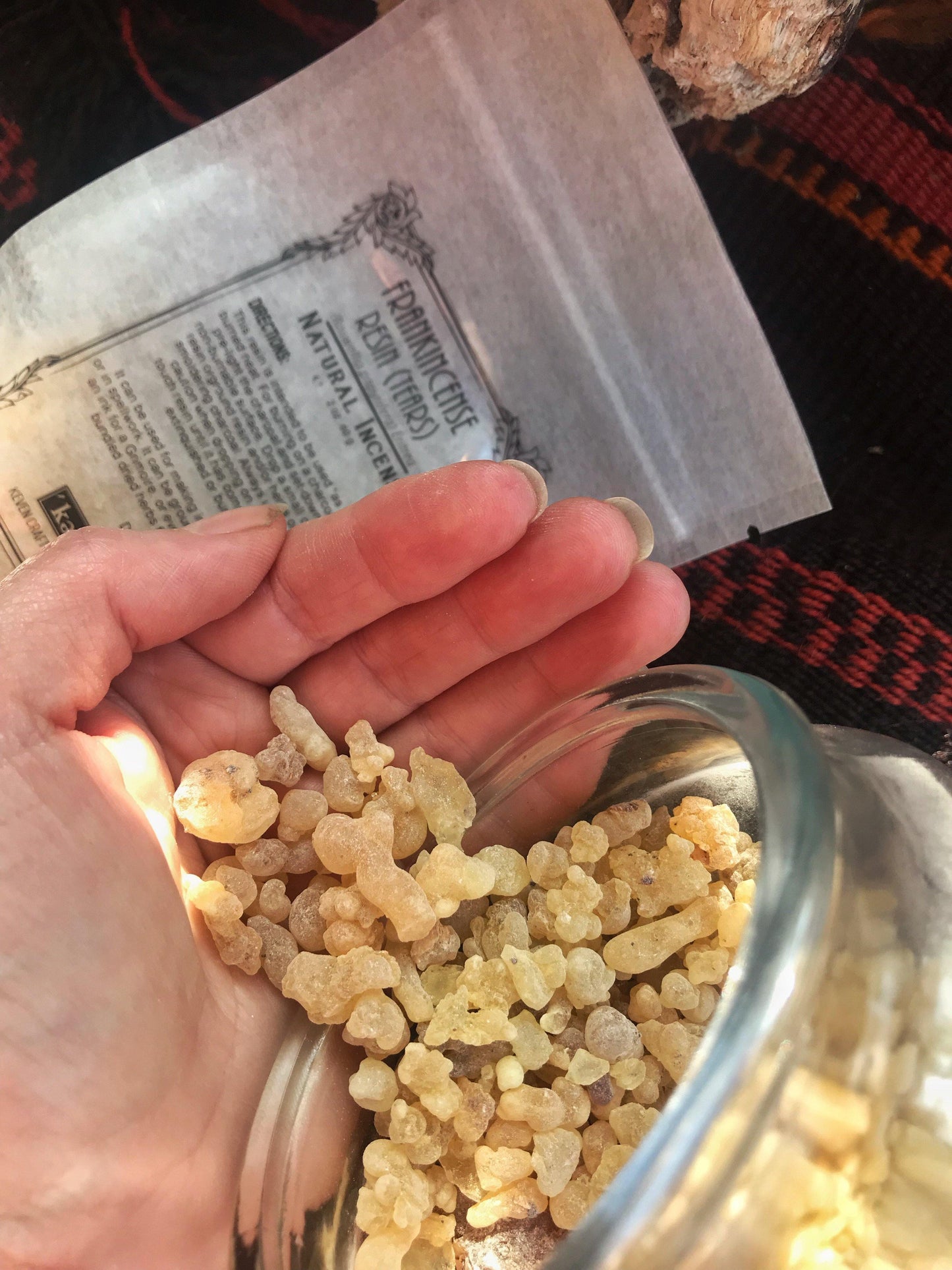 Frankincense (Premium Ethiopian Tears) - For Incense, Spells, and Potions