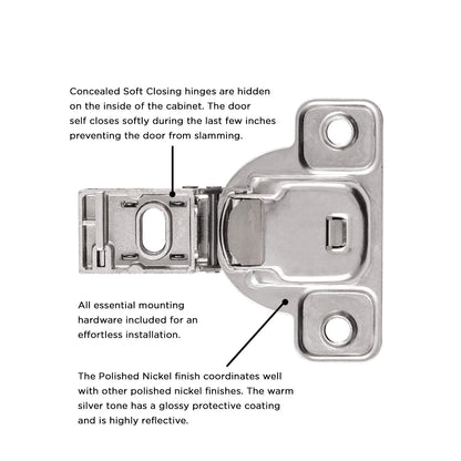 Concealed Soft Close Hinges
