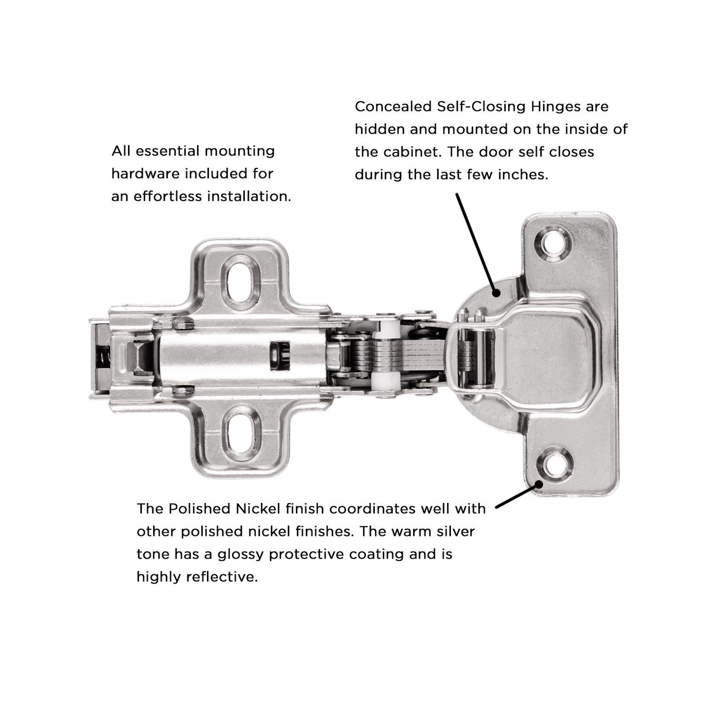 Concealed Soft Close Hinges