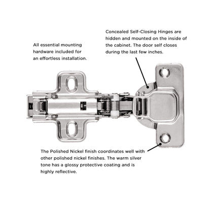 Concealed Soft Close Hinges