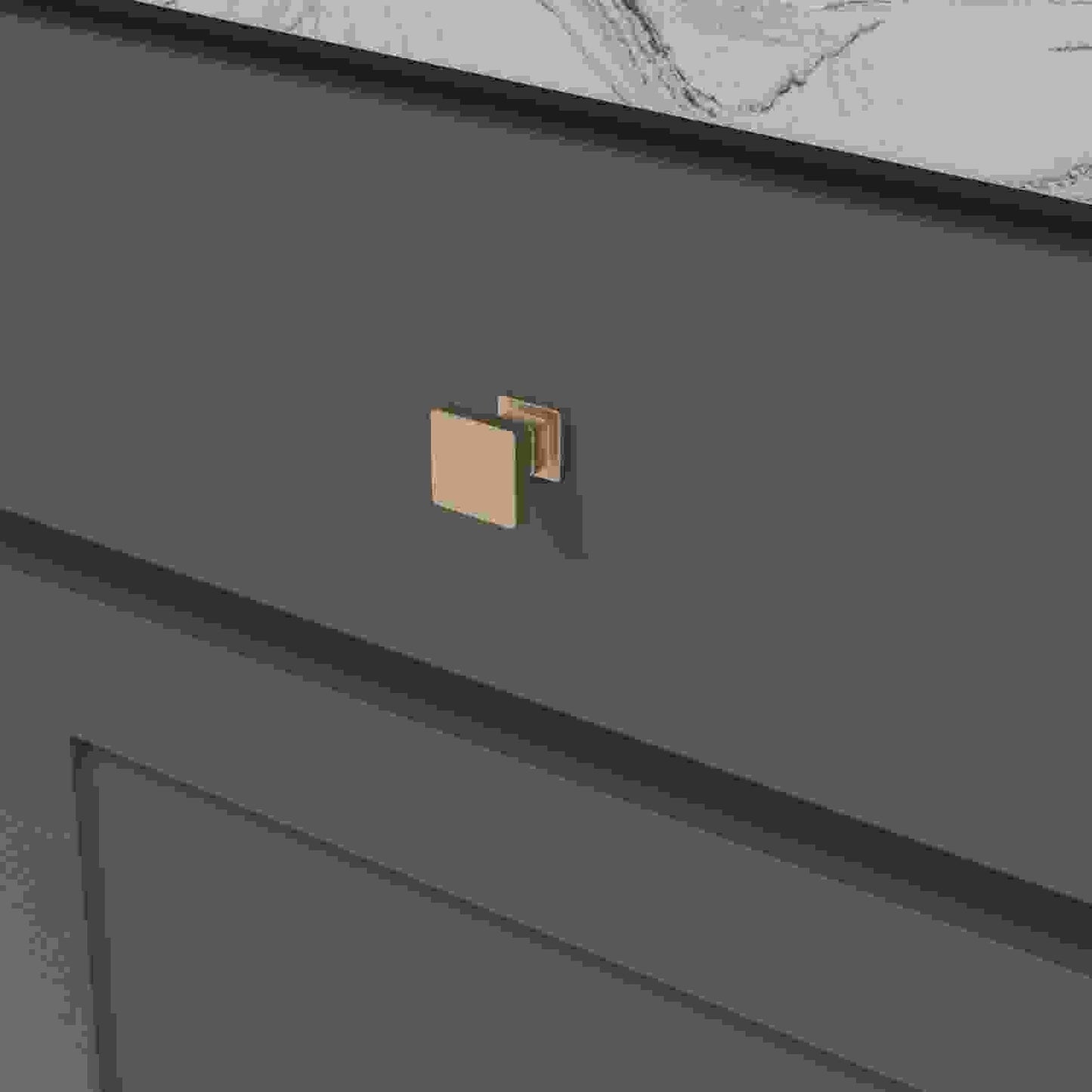 1 Inch Square Brighton Square Knob