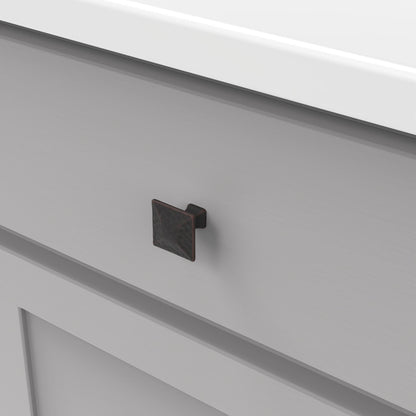 1-1/4 Inch Square Craftsman Knob