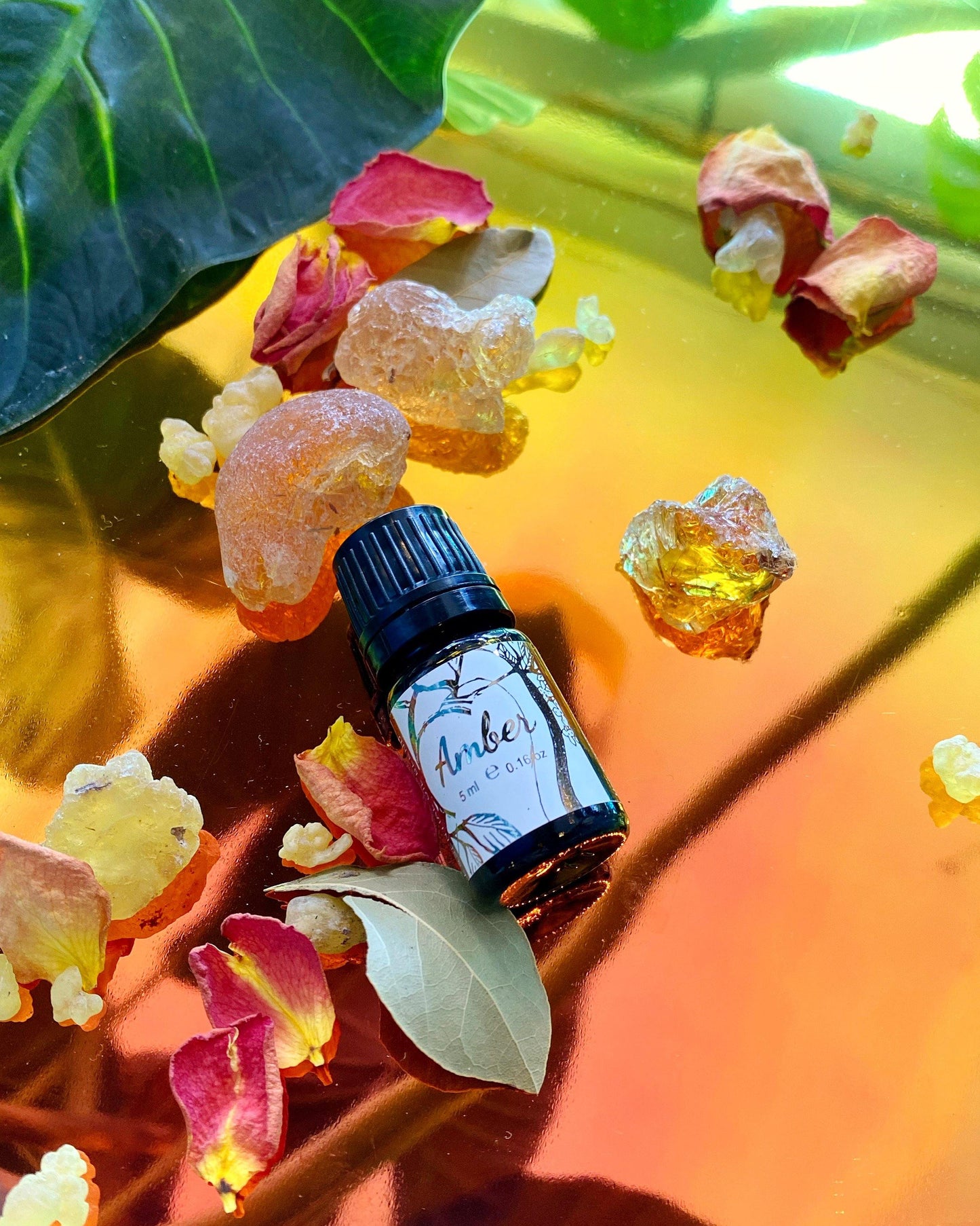 Amber (All Natural): Signature Essential Oil Blend - For Diffusers, Anointing, & Spellwork
