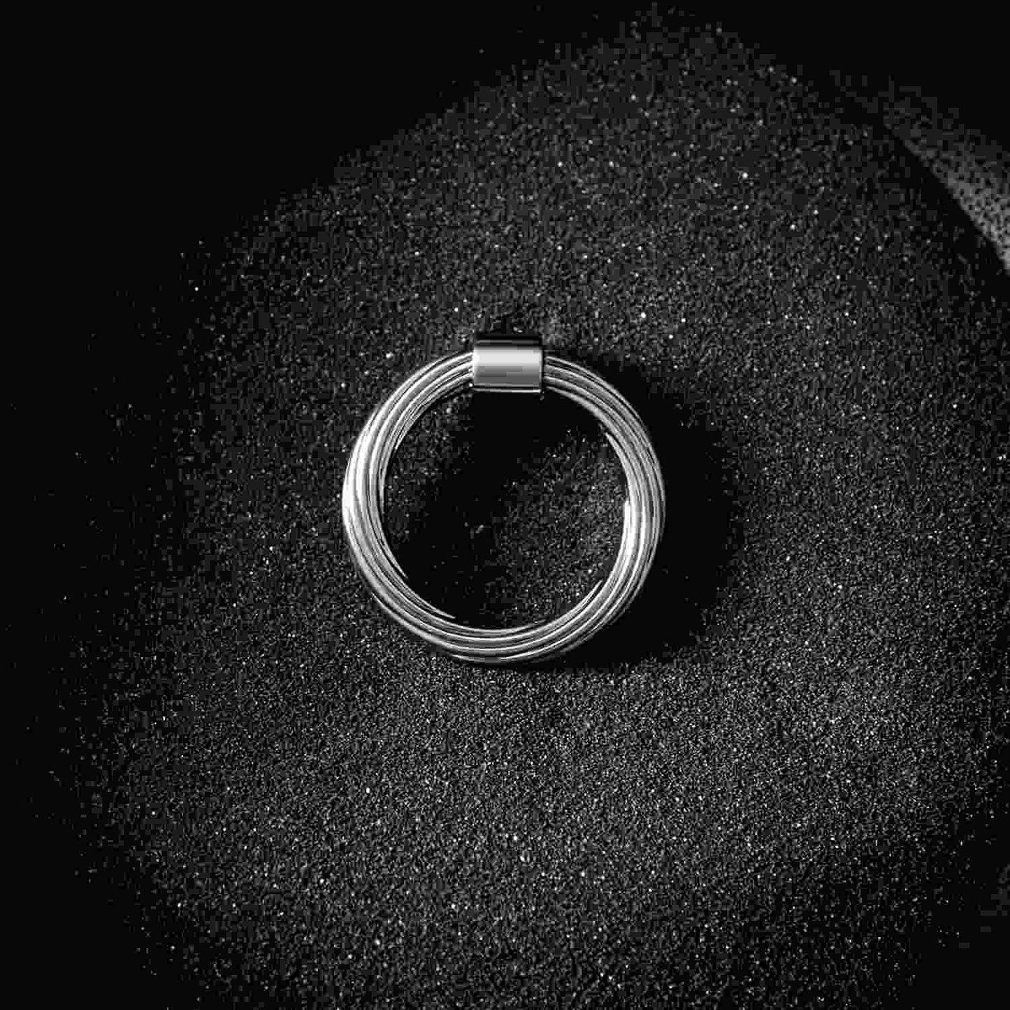 2-7/8 Inch x 2-3/4 Inch Bijou Sybil Ring Pull