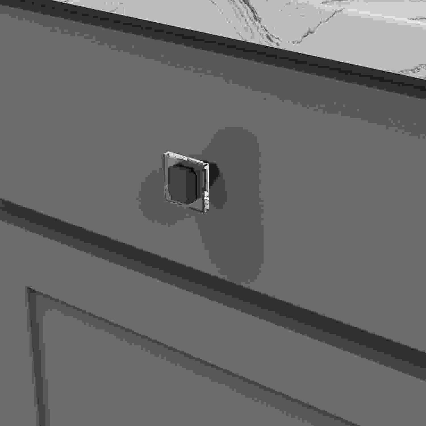 1-1/4 Inch Square Belleclaire Square Knob