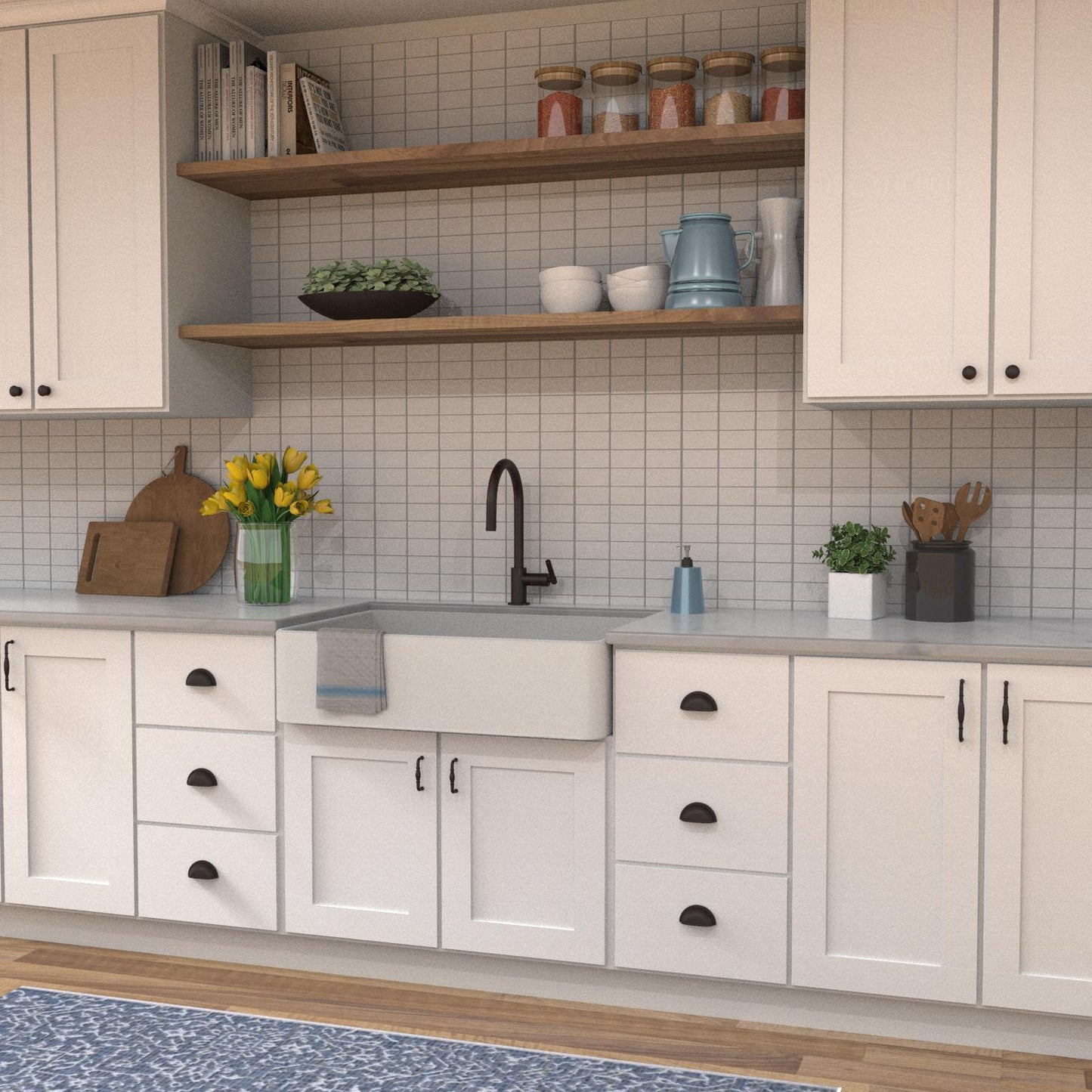 1-1/4 Inch Diameter Williamsburg Knob