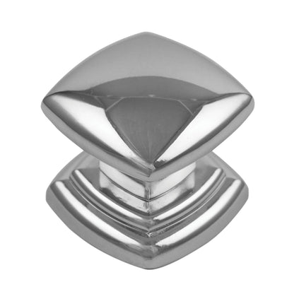 1-1/4 Inch Square Euro-Contemporary Knob