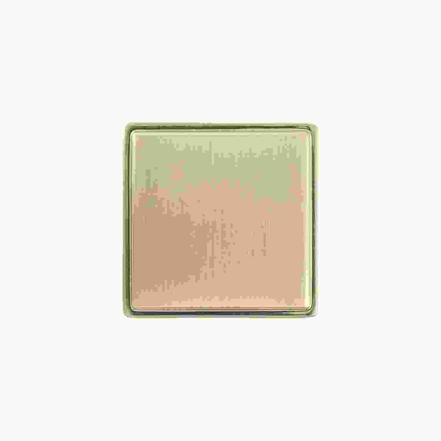1-1/8 Inch Square Brownstone Square Knob