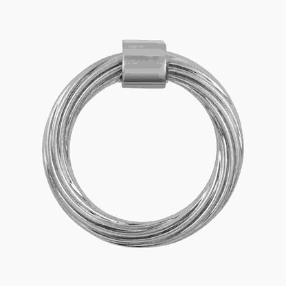 2-7/8 Inch x 2-3/4 Inch Bijou Sybil Ring Pull