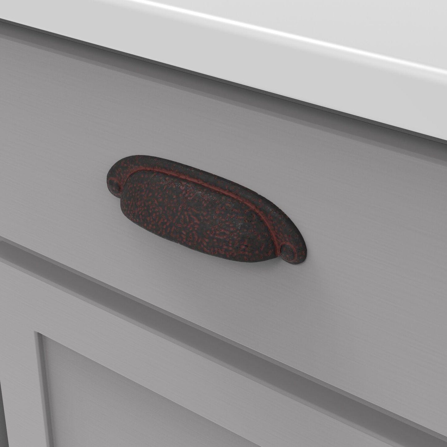 3 Inch & 3-3/4 Inch (96mm) Center to Center Refined Rustic Pull