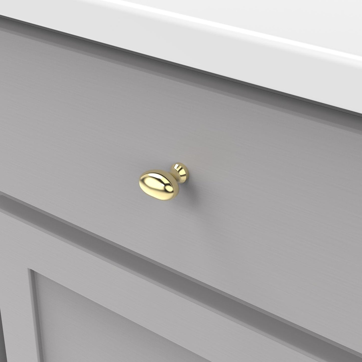 1-1/4 Inch X 13/16 InchWilliamsburg Knob