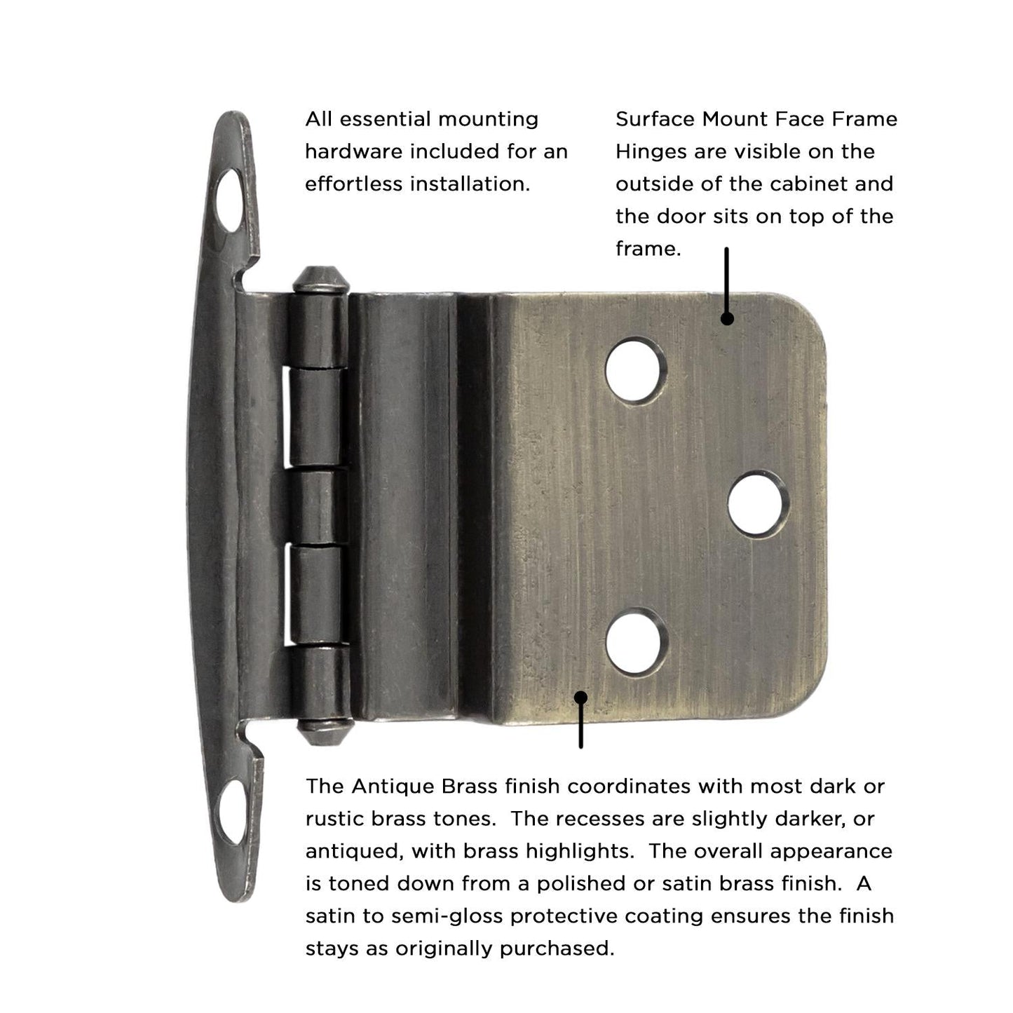Surface Mount Hinge