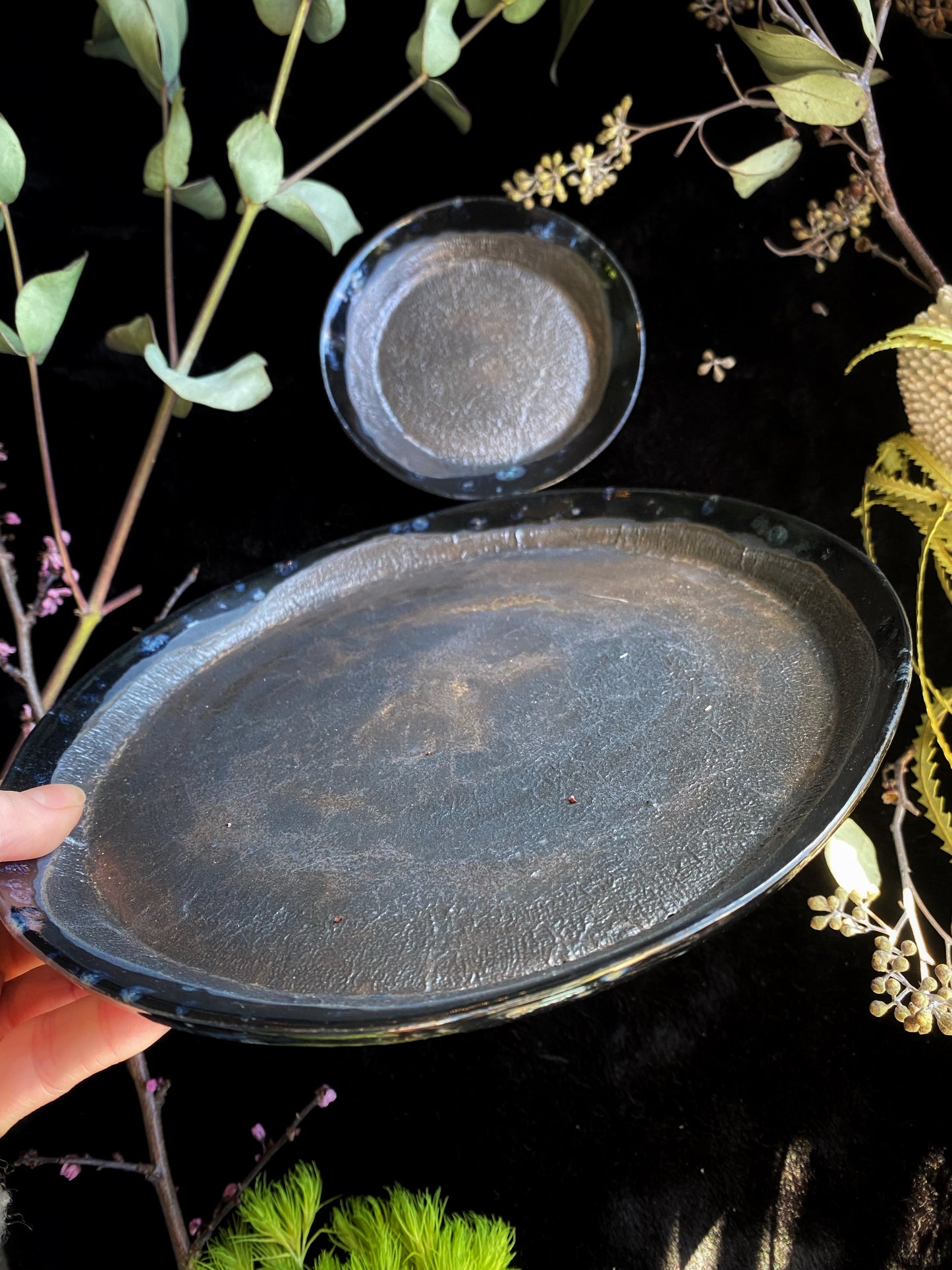 Abalone Luster Glazed (Circular) Plates - Dinnerware