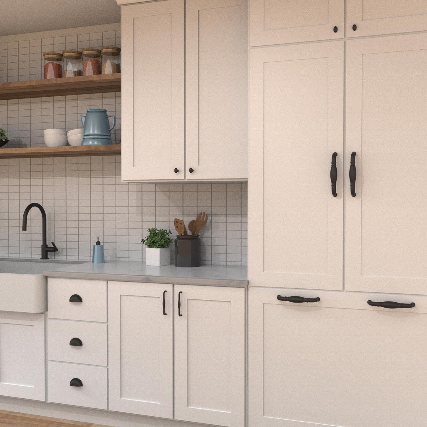 8 Inch Center to Center Williamsburg Appliance Pull