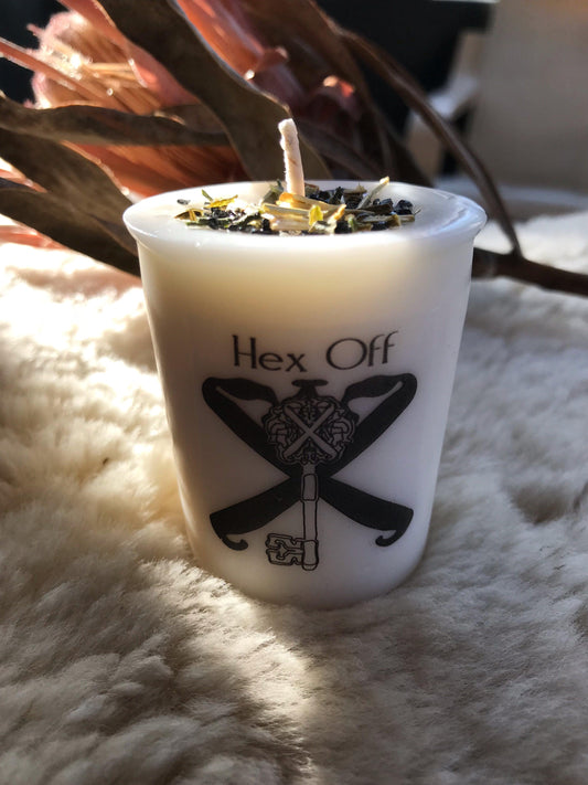 Hex Off - Dressed Soy Candle for Uncrossing