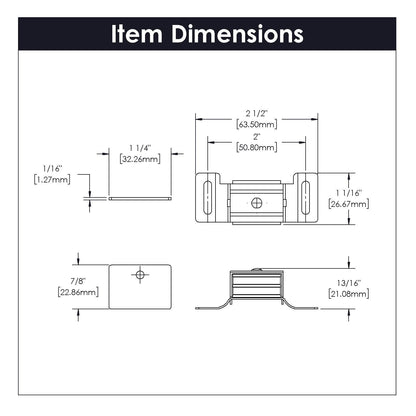 2 Inch Center to Center Catches