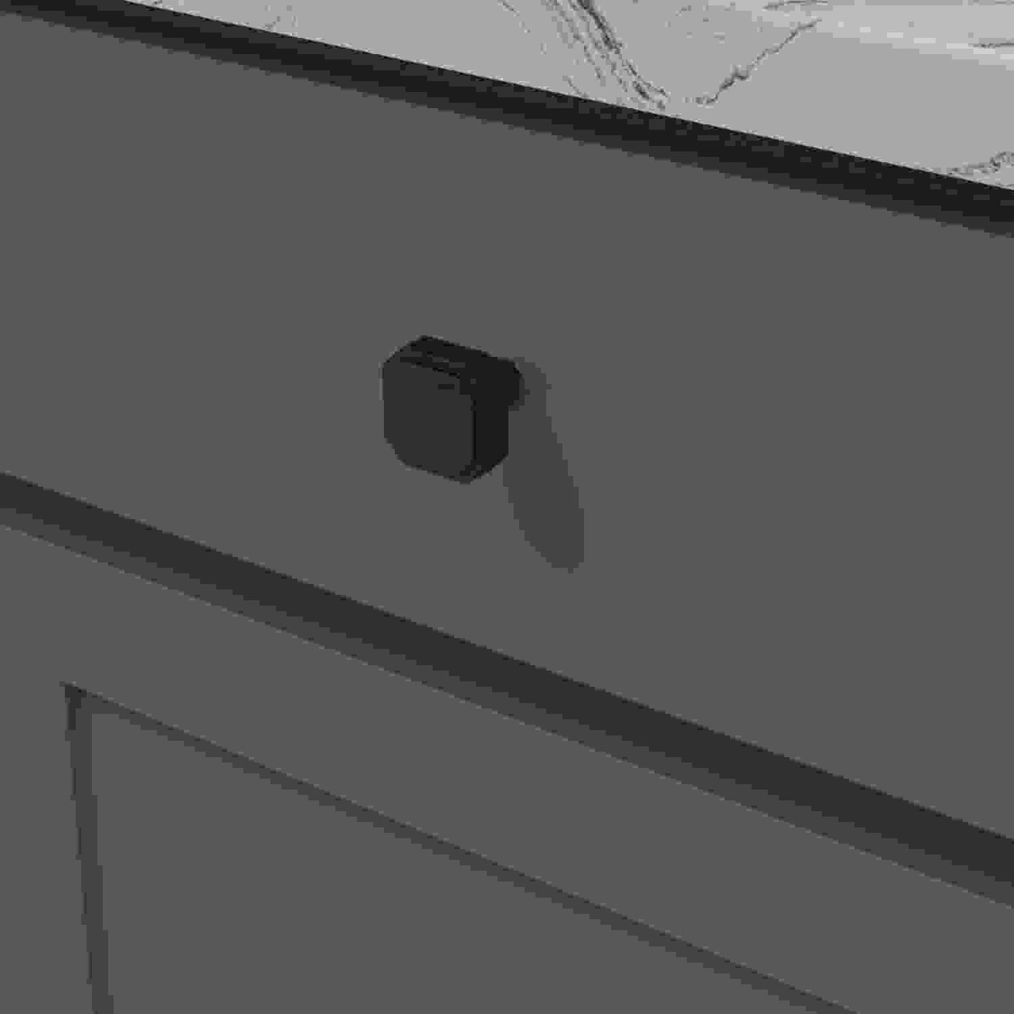 1-5/16 Inch x 1-5/16 Inch Monroe Square Knob