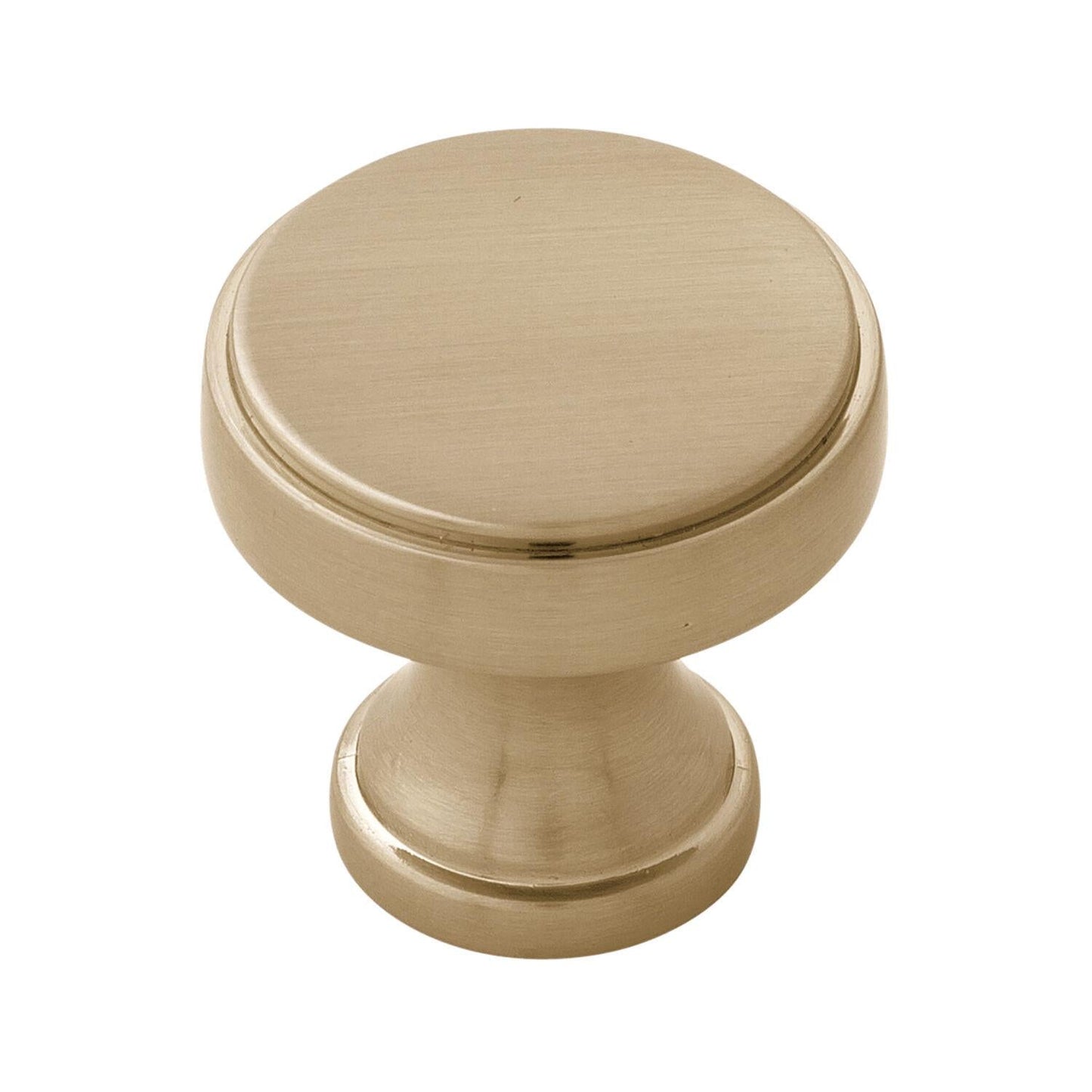 1-1/4 Inch Diameter Brownstone Round Knob