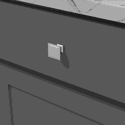 1-1/4 Inch Square Studio II Square Knob