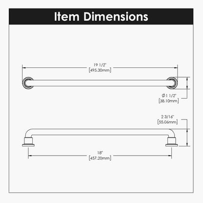 18 Inch Center to Center Urbane Appliance Pull