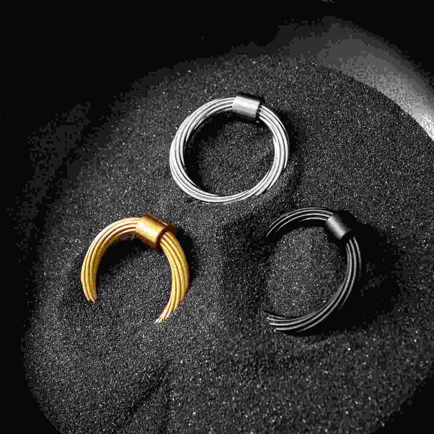 2-7/8 Inch x 2-3/4 Inch Bijou Sybil Ring Pull