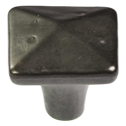 1-1/4 Inch Square Carbonite Knob