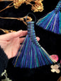 Hand Dyed Altar Brooms - 5 -6” Broomcorn