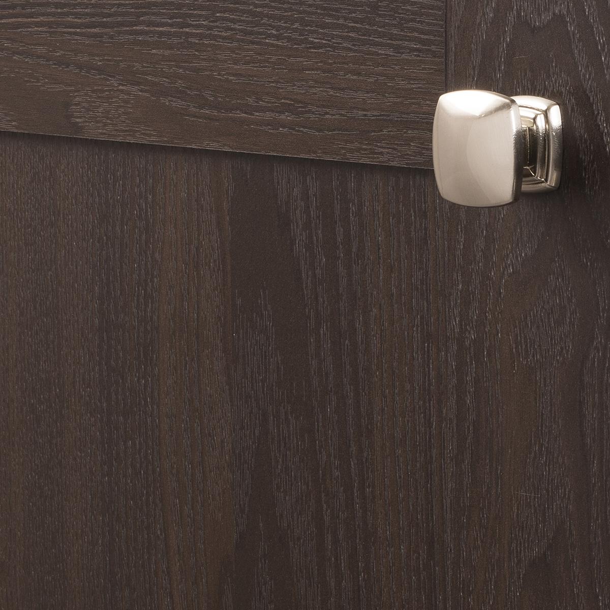 1-1/2 Inch Square Euro-Contemporary Knob