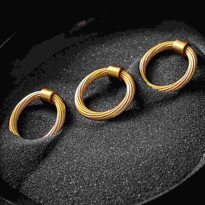 2-7/8 Inch x 2-3/4 Inch Bijou Sybil Ring Pull