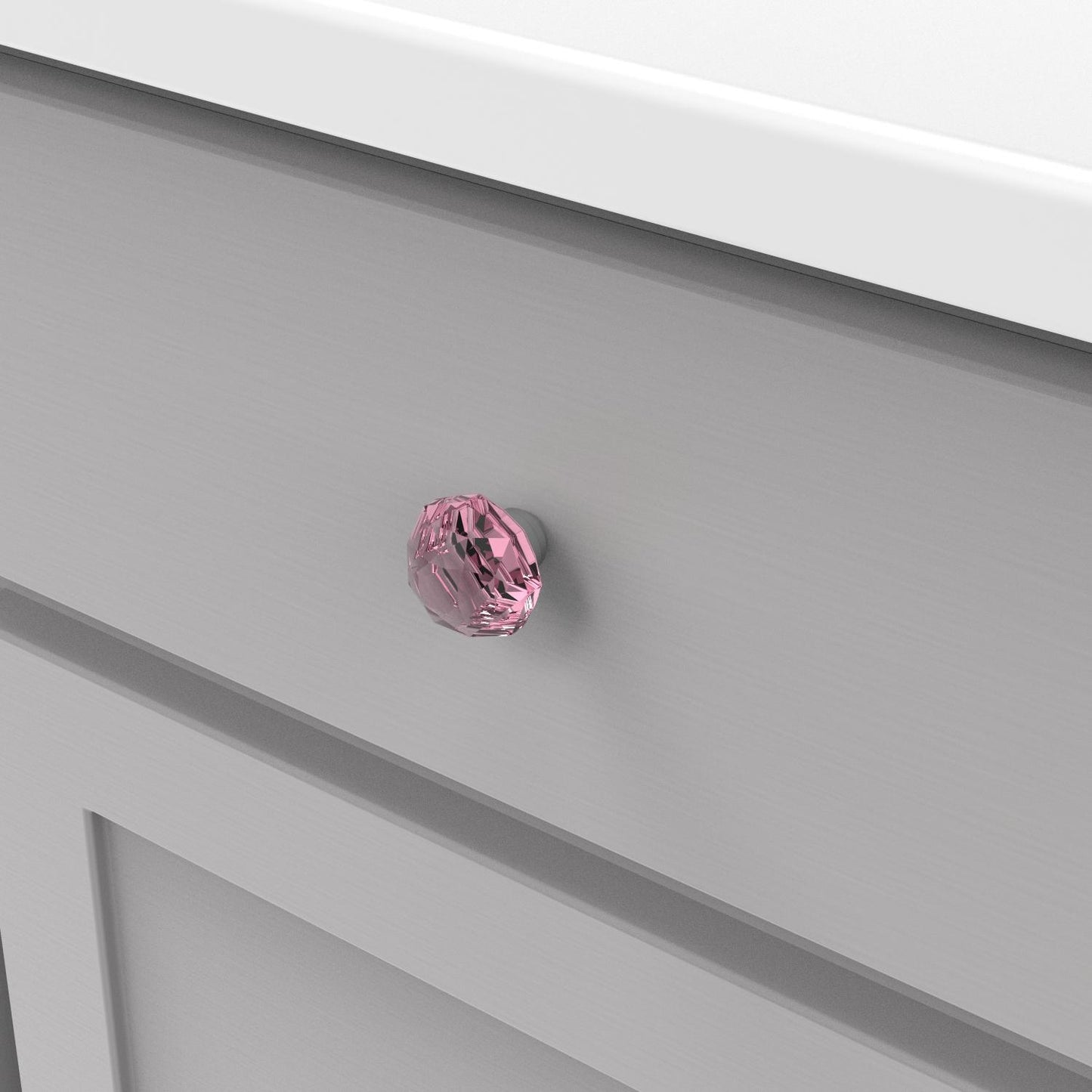 1-1/4 Inch Diameter Crystal Palace Knob