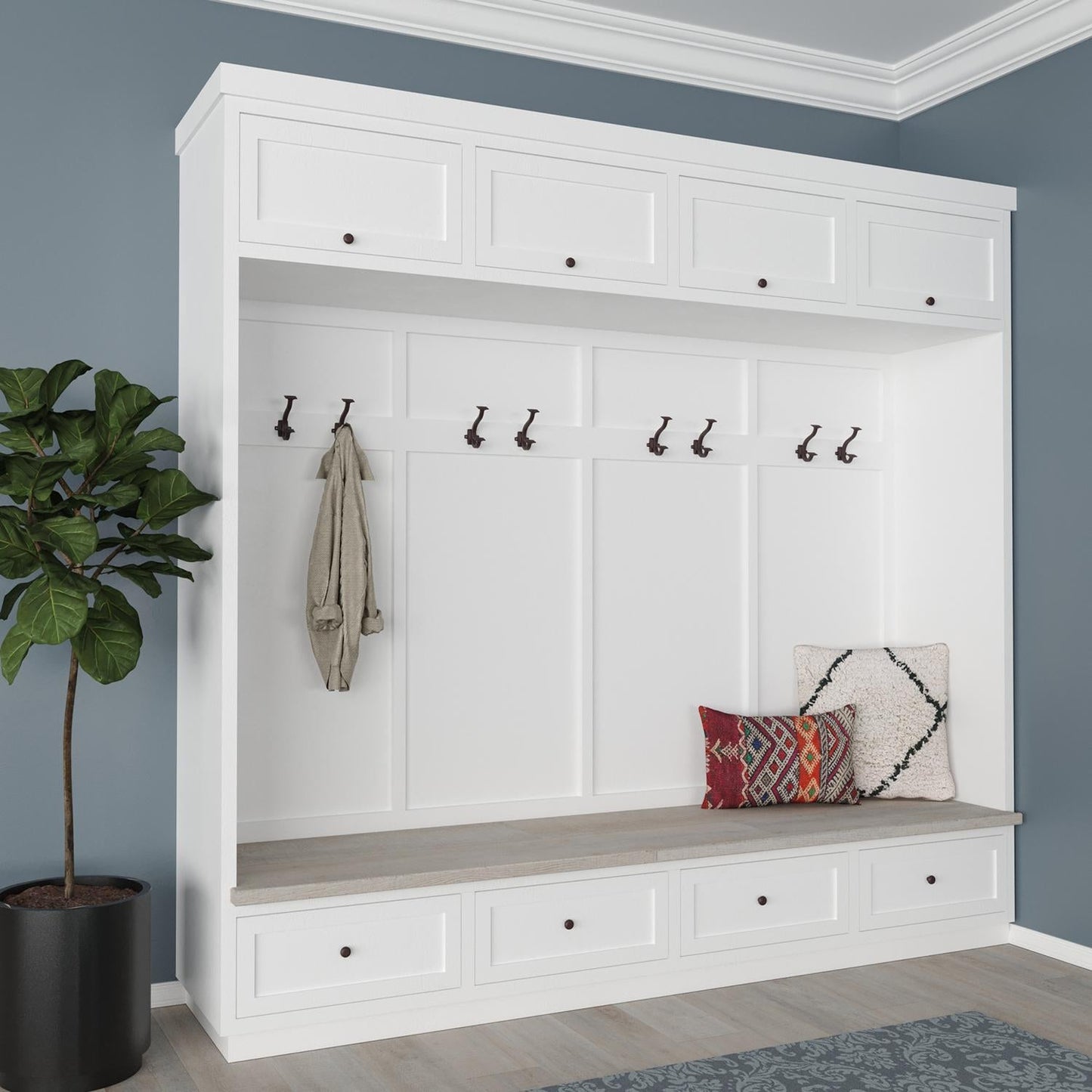 1-1/2 Inch Center to Center Bungalow Hook