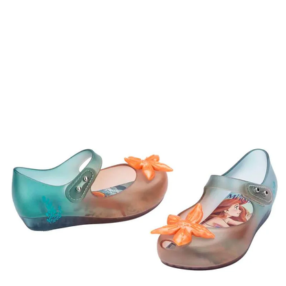 Mini Melissa Baby Ultragirl + Little Mermaid Bb Orange
