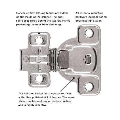 Concealed Soft Close Hinges