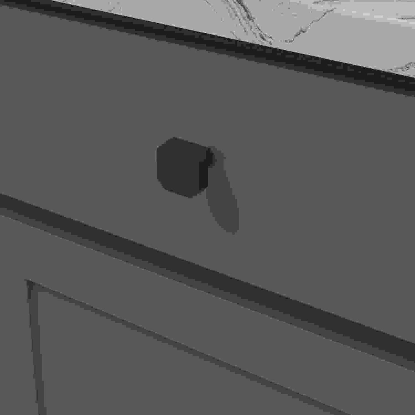 1-5/16 Inch x 1-5/16 Inch Monroe Square Knob