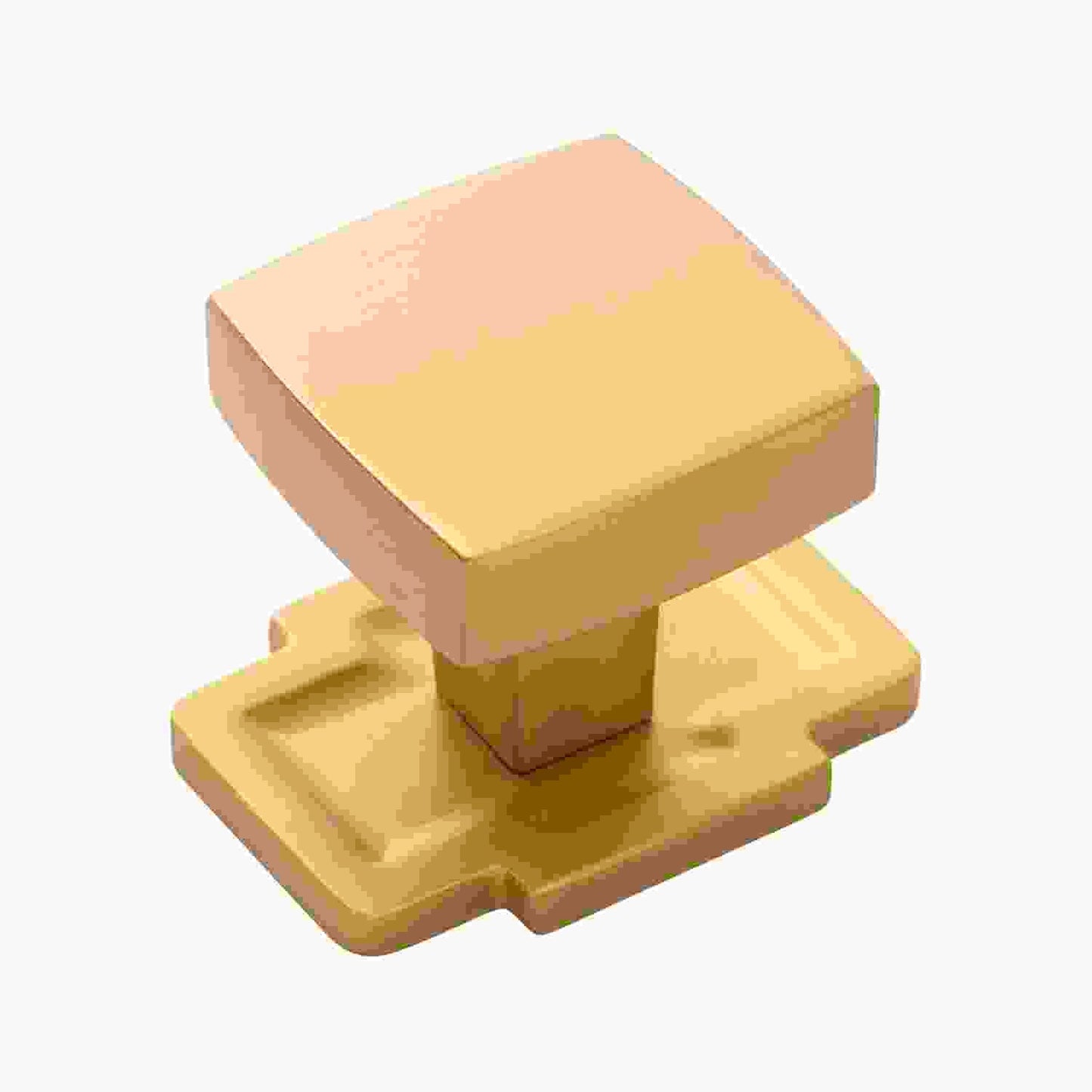 1-1/4 Inch Square Coventry Square Knob