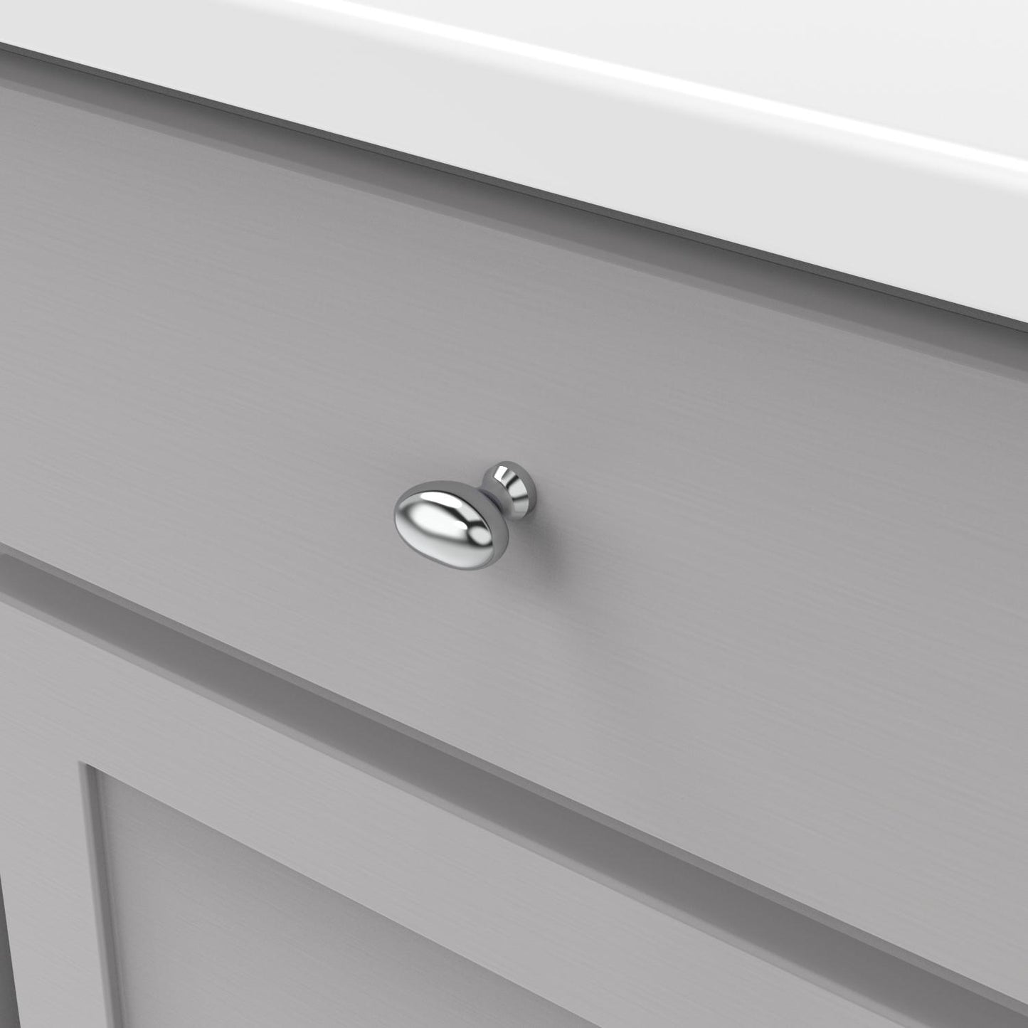 1-1/4 Inch X 13/16 InchWilliamsburg Knob