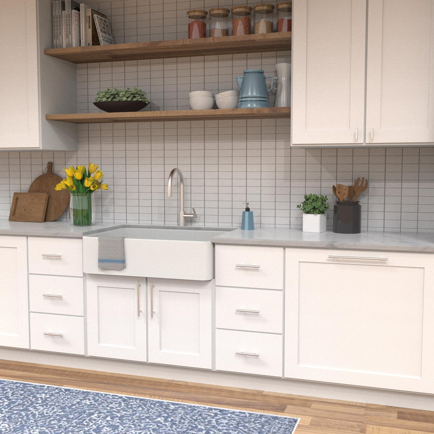 2-3/8 Inch X 1/2 Inch Bar Pulls Knob