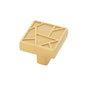 1-3/8 Inch Square Cullet Square Knob