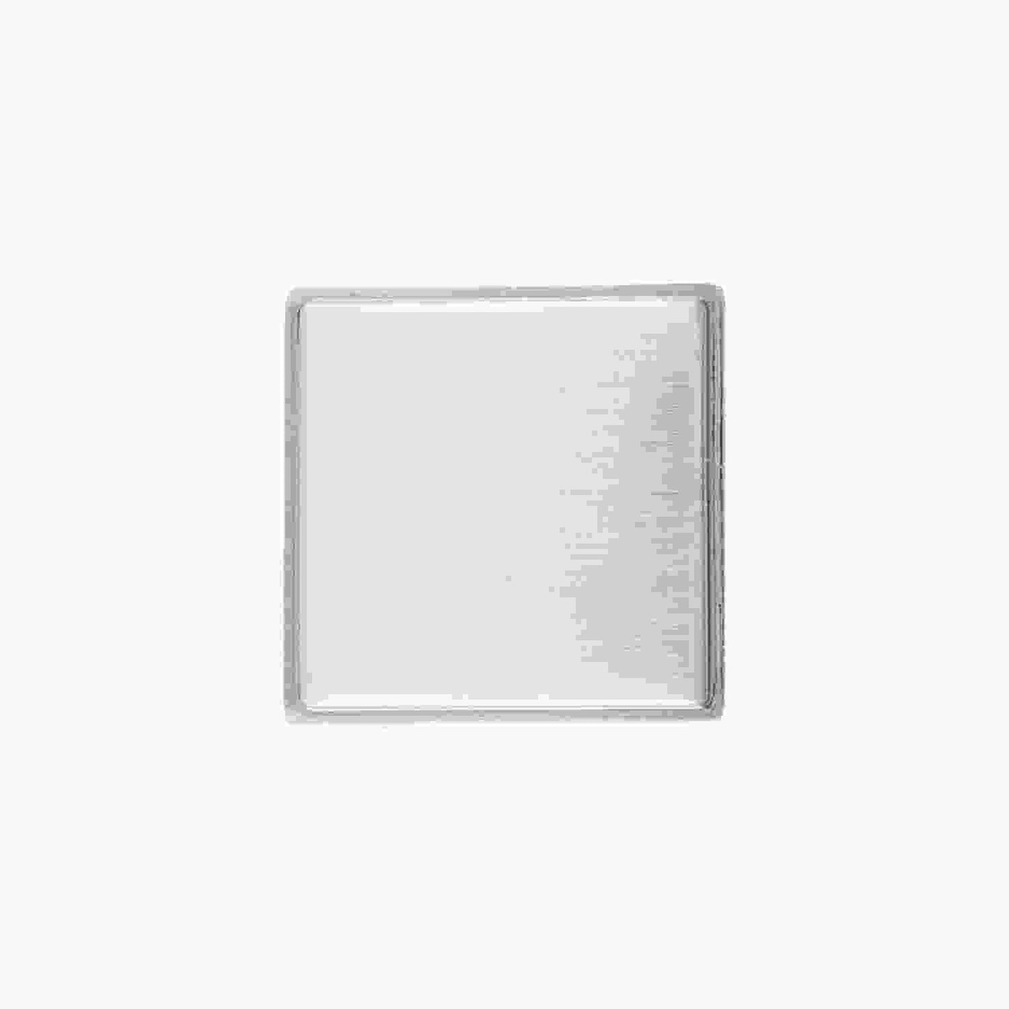 1-1/8 Inch Square Brownstone Square Knob