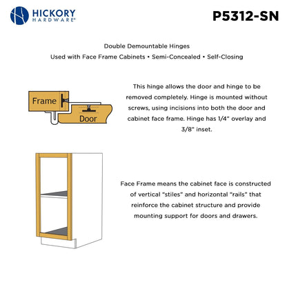 Double Demountable Hinge