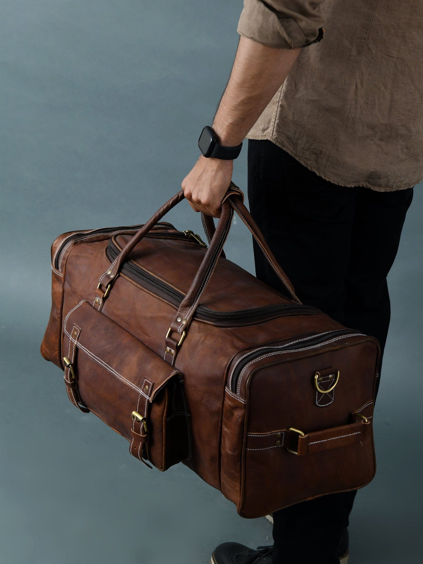 Traveler Weekender Duffle Bag + FREE Toiletry Bag