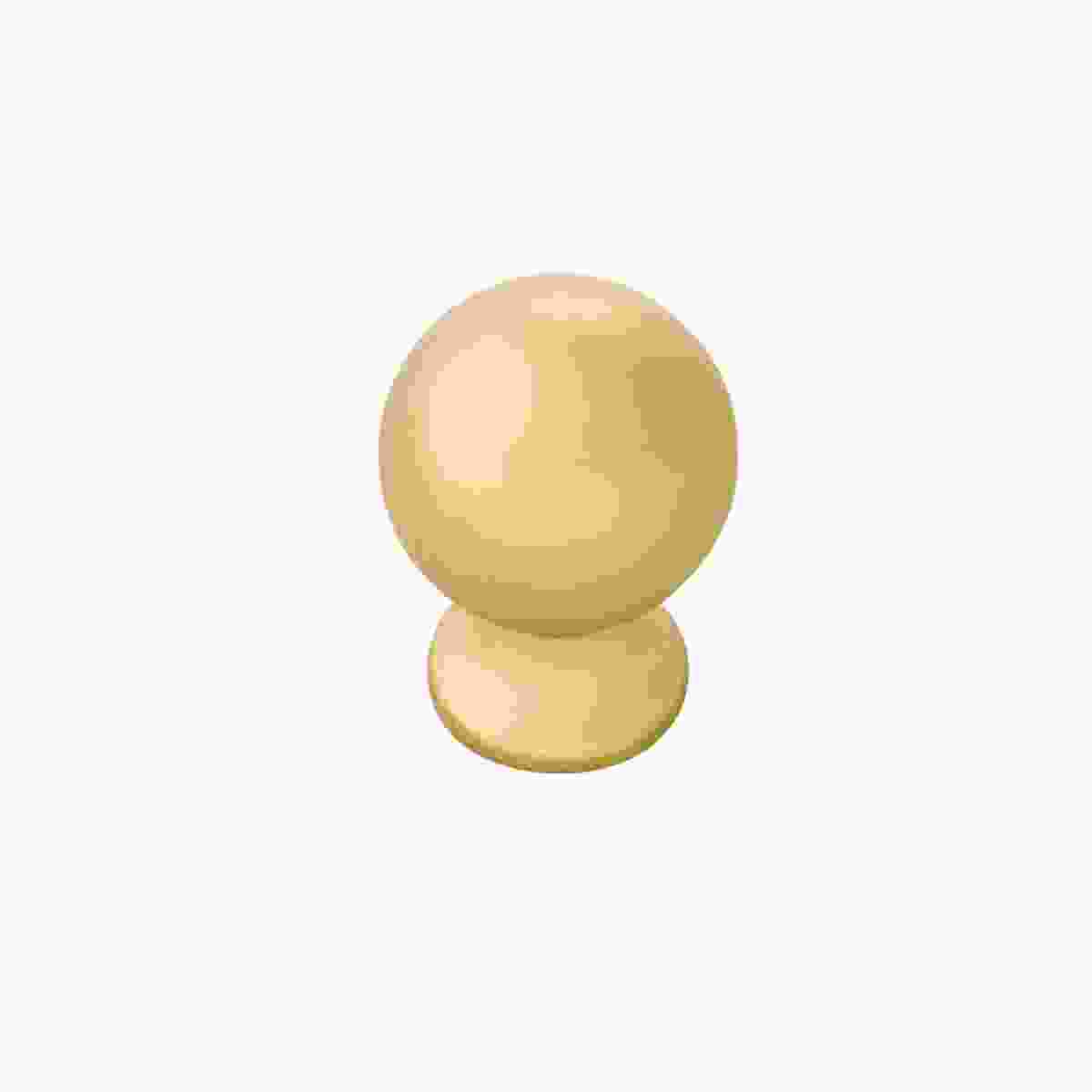 1 Inch Diameter Fuller Round Knob