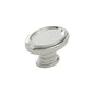 1-1/2 Inch x 1-1/8 Inch Oval Berkshire Oval Knob